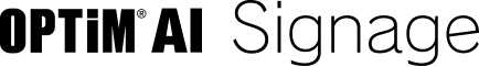 OPTiM AI Signage